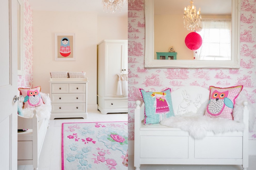 Queens Park House | Girls Bedroom | Interior Designers